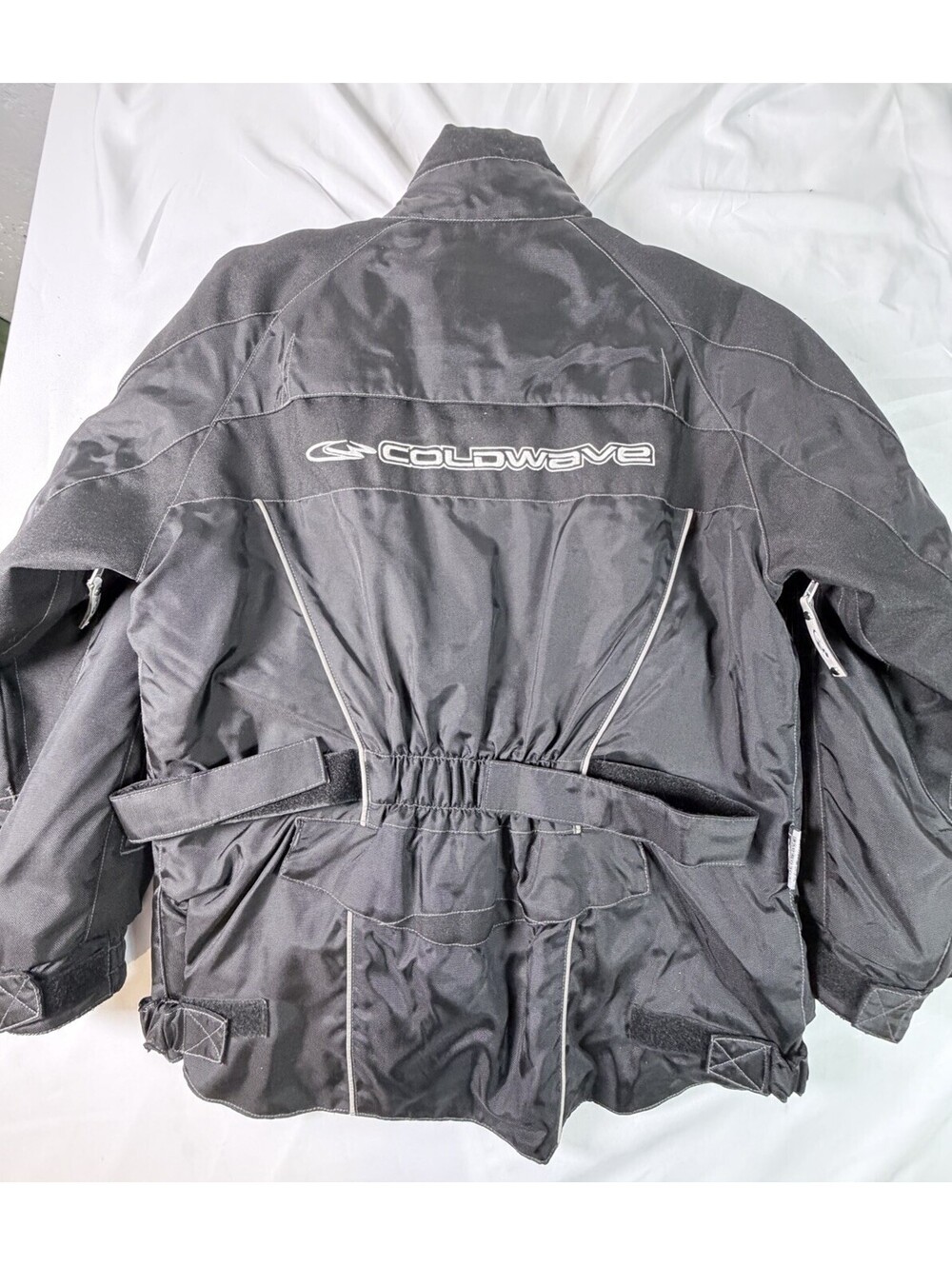 Vintage Coldwave Womens XS Gore-Tex Powder GTX Snowmobile Jacket Black Winter